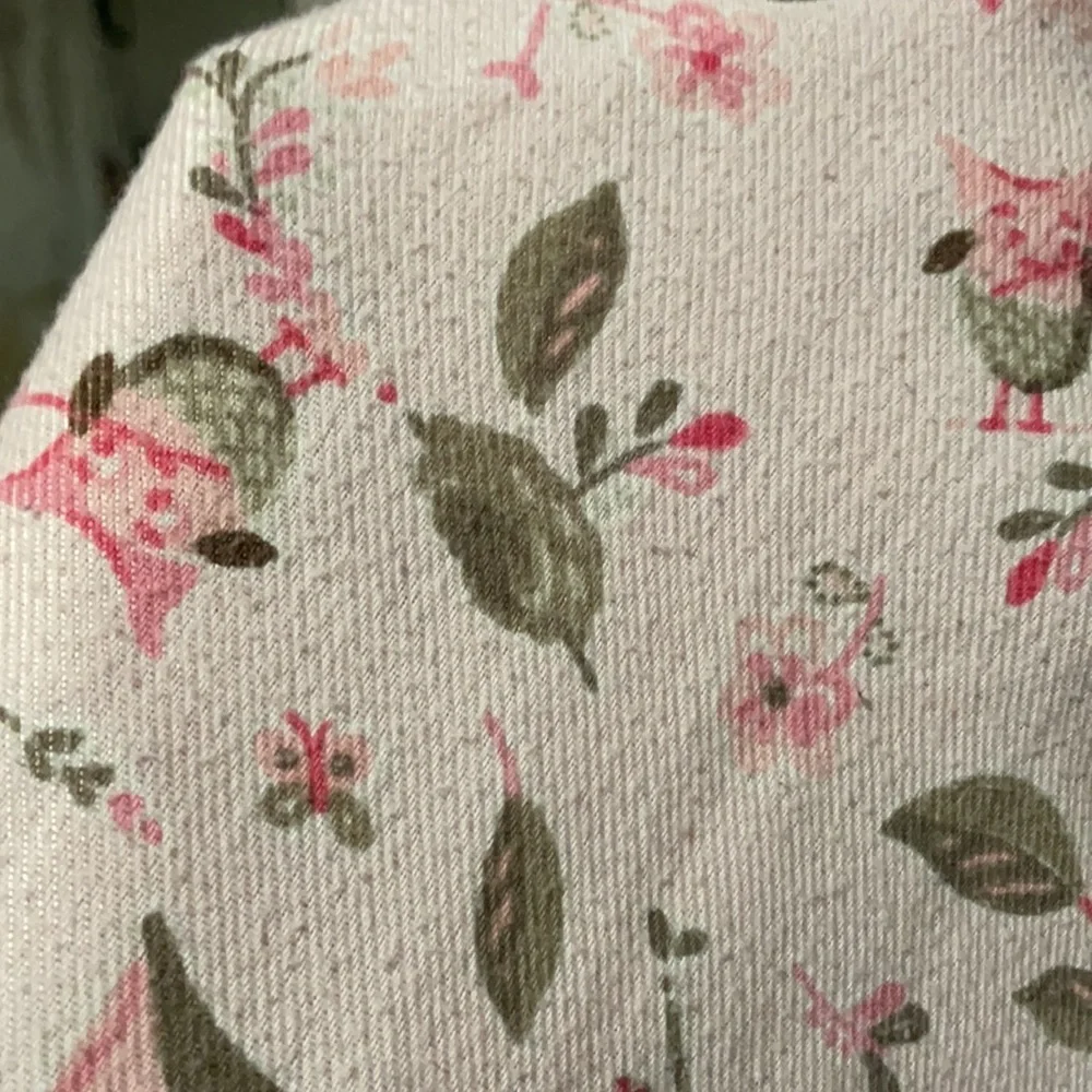 Pottery Barn Kids Long-sleeve Nightgown Girls Size 6 Pink Owl